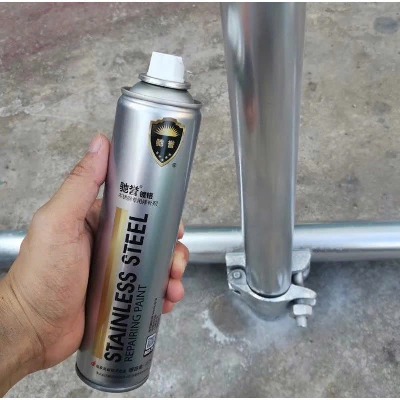 Sơn Mạ Màu Crom Bóng Inox – Bám Dính Tốt, Chống Bong Tróc, Chịu Nhiệt Cực Cao