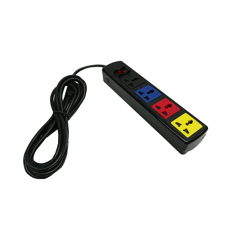 Ổ cắm kéo dài đa năng LiOA 4 ổ cắm, 1 công tắc, 2 lõi dây 4D*2*N