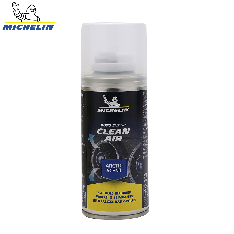 Dung Dịch Làm Sạch Không Khí Trong Xe Và Hệ Thống Giàn Lạnh Michelin Clean Air 31449-150ml