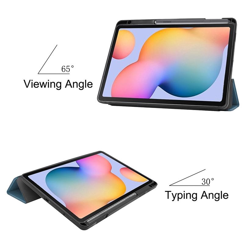 Ốp máy tính bảng TPU có chức năng tắt thông minh cho Samsung Galaxy Tab S6 Lite 10.4inch 2020 P610 P615