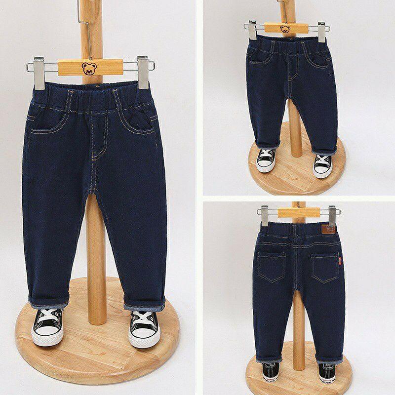 QUẦN LEGGING GIẢ BÒ CHO BÉ TRAI BÉ GÁI 8-18KG CHẤT THUN SÀNH ĐIỆU - QATE15