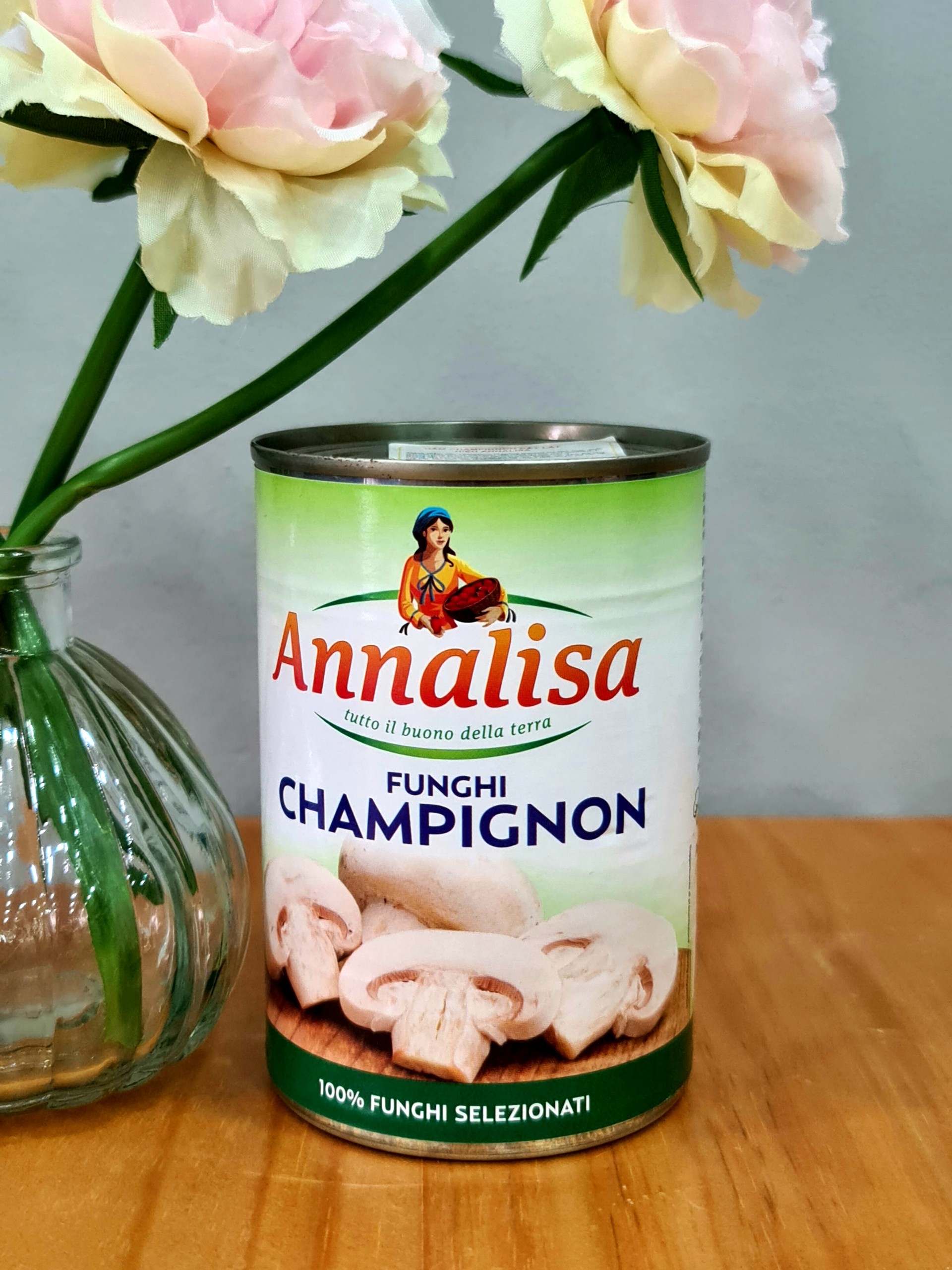 Nấm Champignons cắt lát Annalisa - 400g