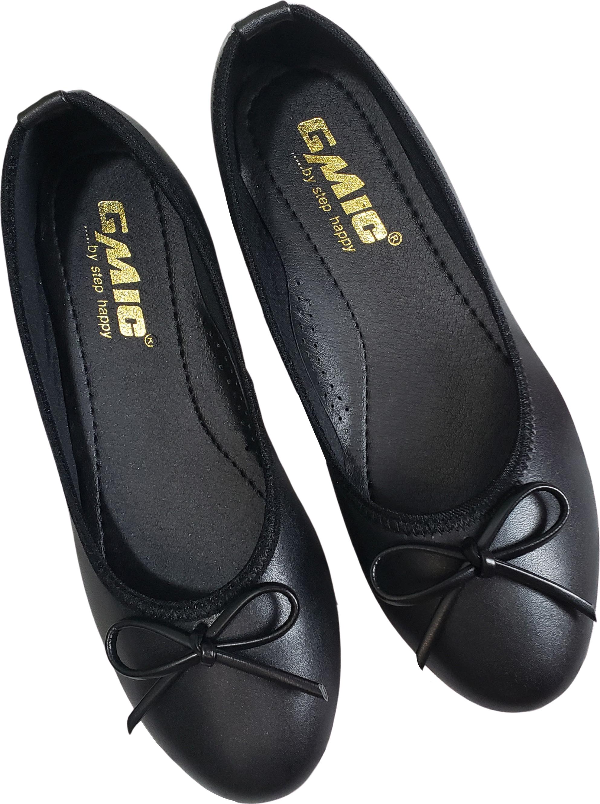 Giày Búp Bê Nữ Cổ Thun Êm Chân, Dể Thương Có Big Size GMIC - NGHBB01