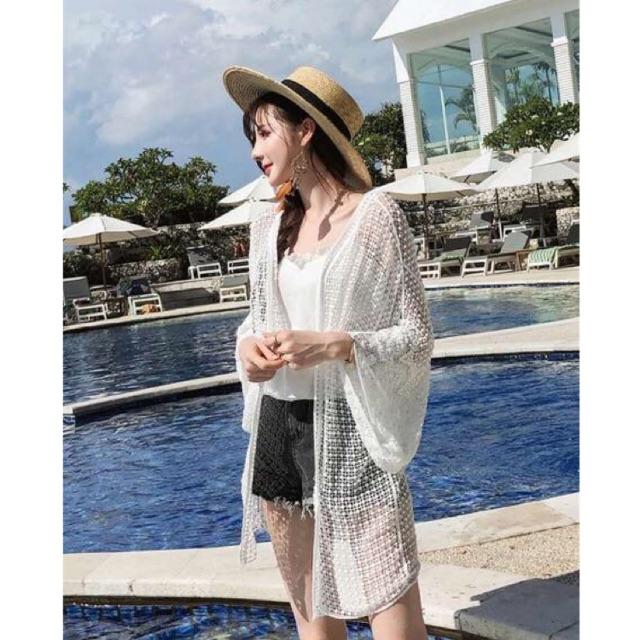 Áo lưới choàng ngoài bikini