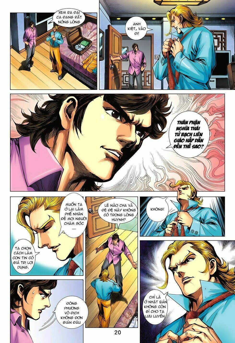 tân tác long hổ môn chapter 696 20