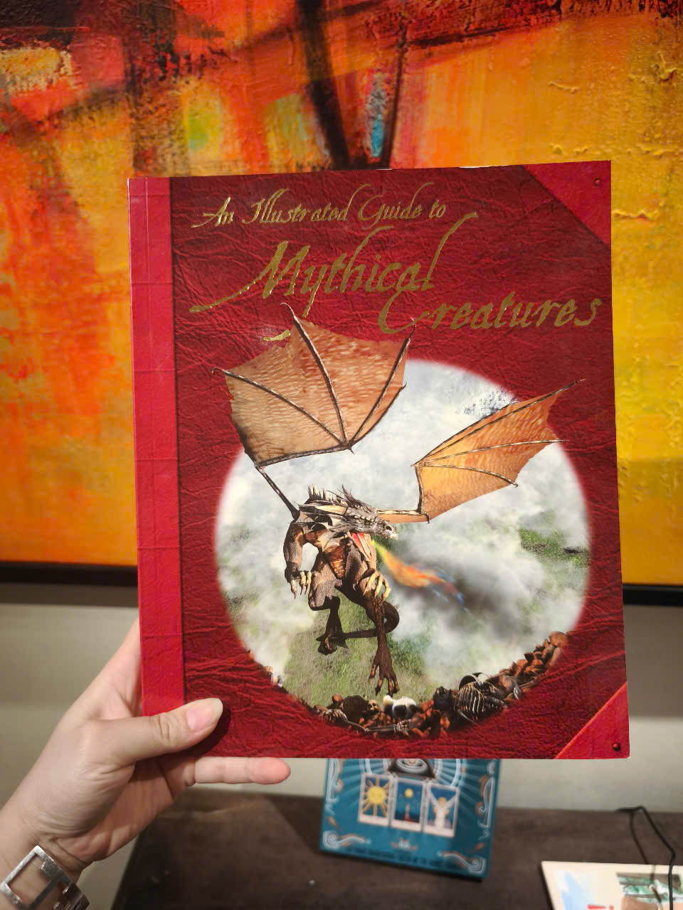 Sách - An Illustrated Guide To Mythical Creatures by David West - Mythology/ Fantasy in English