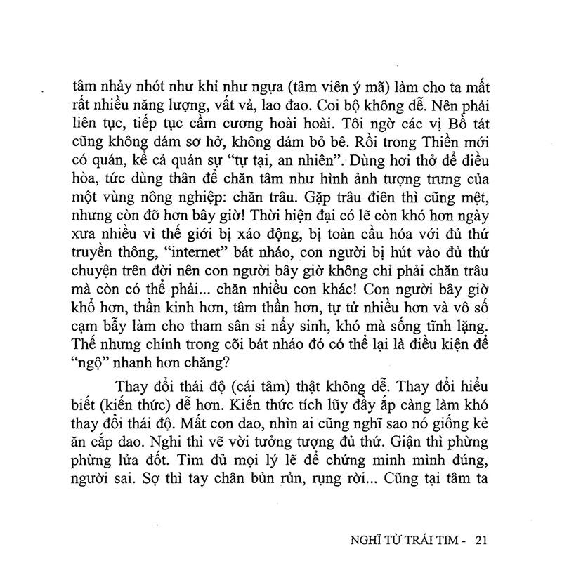 Sách Nghĩ Từ Trái Tim (Tái Bản 2020)