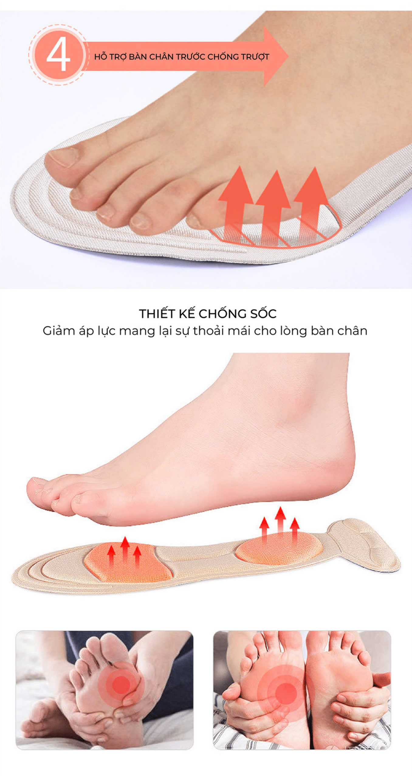 Miếng Lót Giảm Size Cho Giày Bị Rộng Cao Cấp MÀU ĐEN 2 Miếng Lót Giày Cao Gót Mũi Tròn Giúp Giảm Size Vải Thoáng Khí Và Êm Chân 2 Cặp