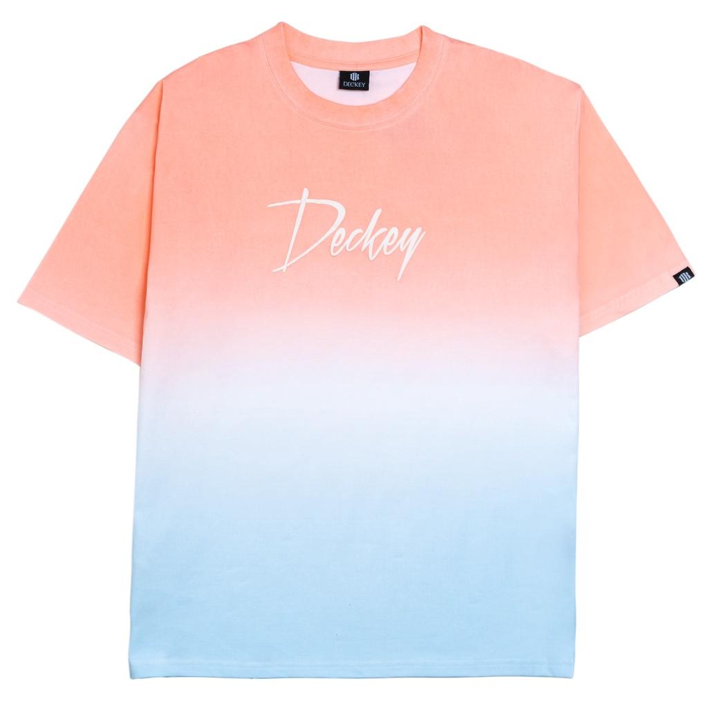 Áo Thun Cotton Unisex Nam Nữ Form Rộng Deckey Pastel