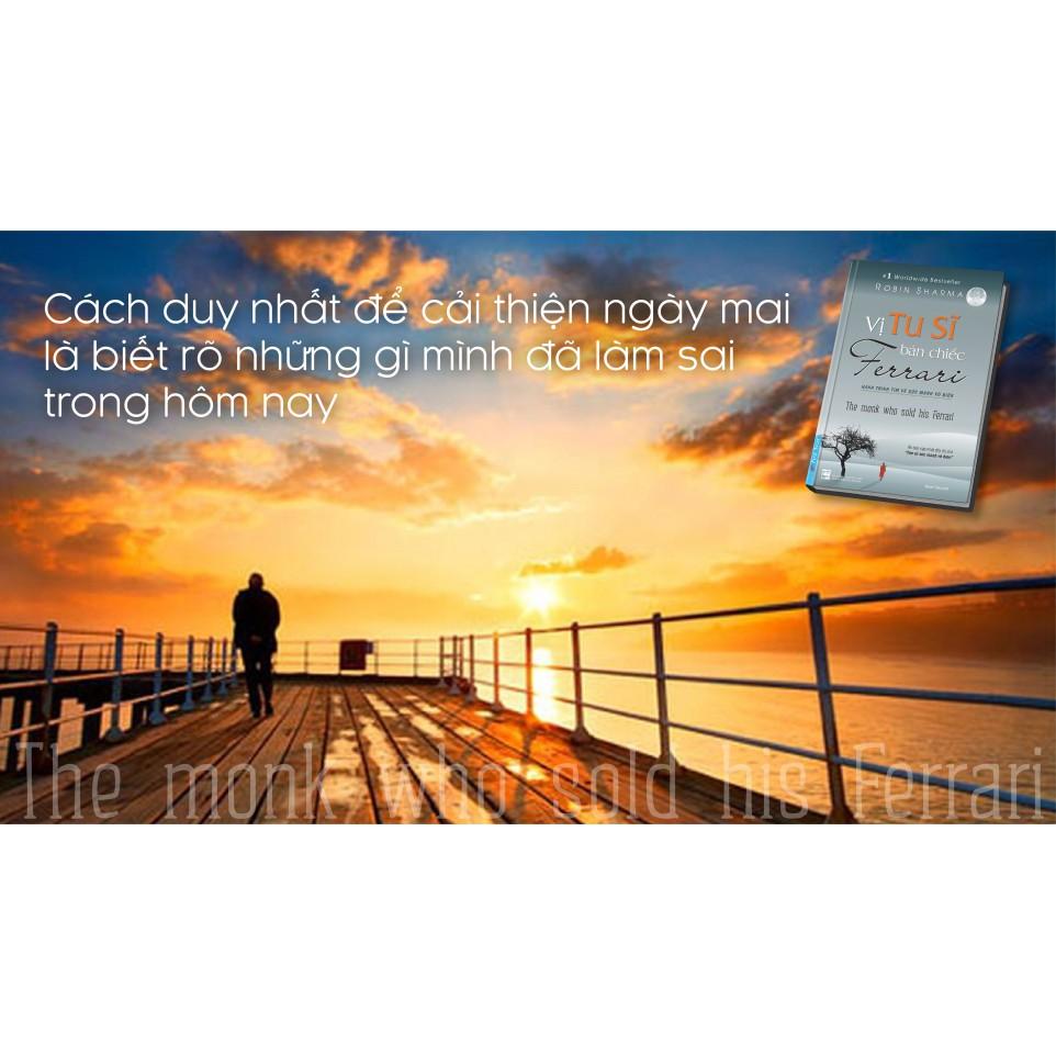 Sách - Vị tu sĩ bán chiếc Ferrari Tái Bản - First News