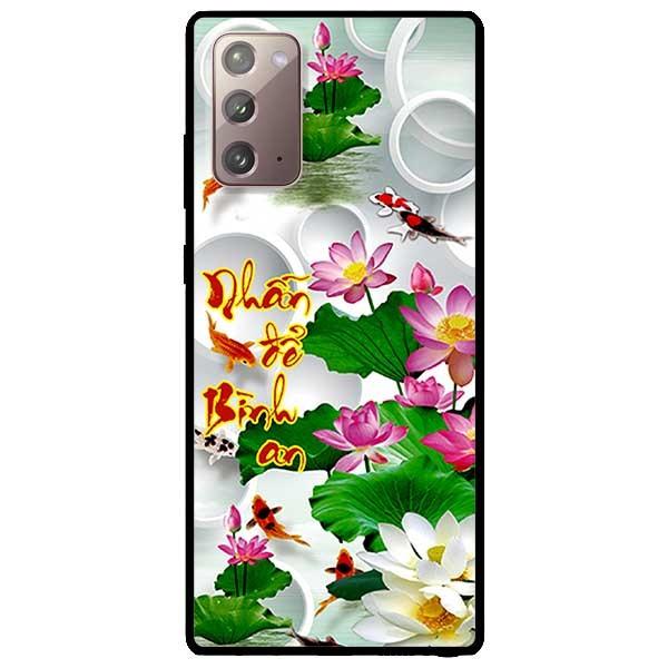 Ốp lưng dành cho Samsung Galaxy Note 20 - Note 20 Ultra - mẫu Thư Pháp Nhẫn Bình Ann