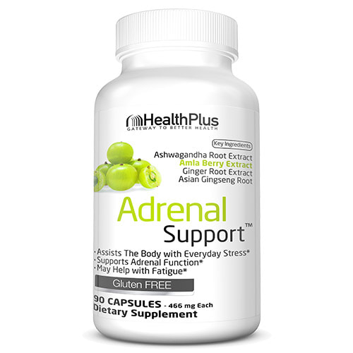 Adrenal Support | Detox Lọc Tuyến Thượng Thận, Công thức thảo dược: Hoàng Kỳ, Amla Berry, Nhân sâm Châu Á, Hạt tiêu đen và 500mcg Astaxanthin chống oxy hóa và chống viêm Chai 90 Viên