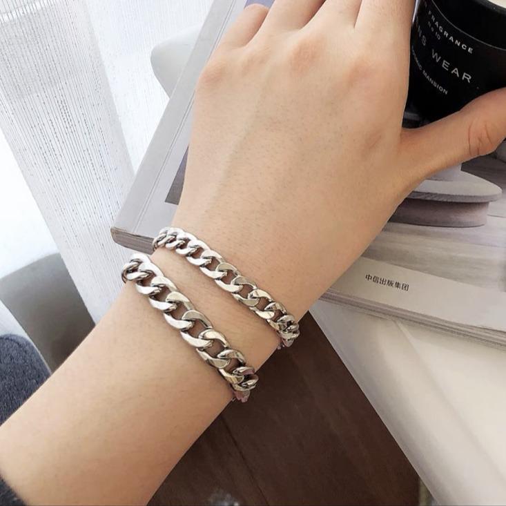 Vòng - Lắc nữ kiểu lặc đơn cao cấp đẹp sang trọng titan thép không gỉ trangsucpt PTLTNA76