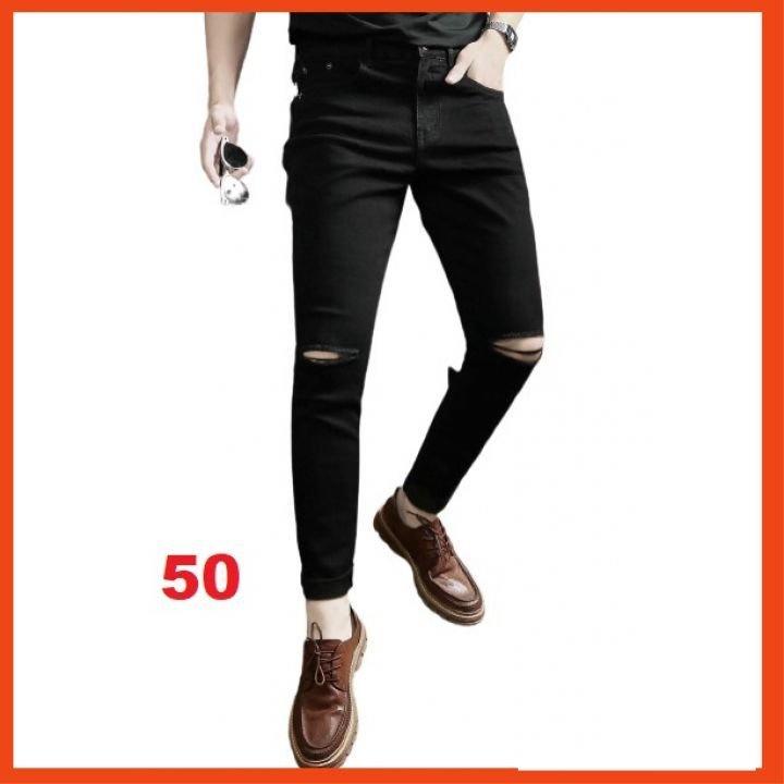 Quần jean nam chất bò co giãn- nhiều mẫu giá rẻ phong cách TINA ms48b
