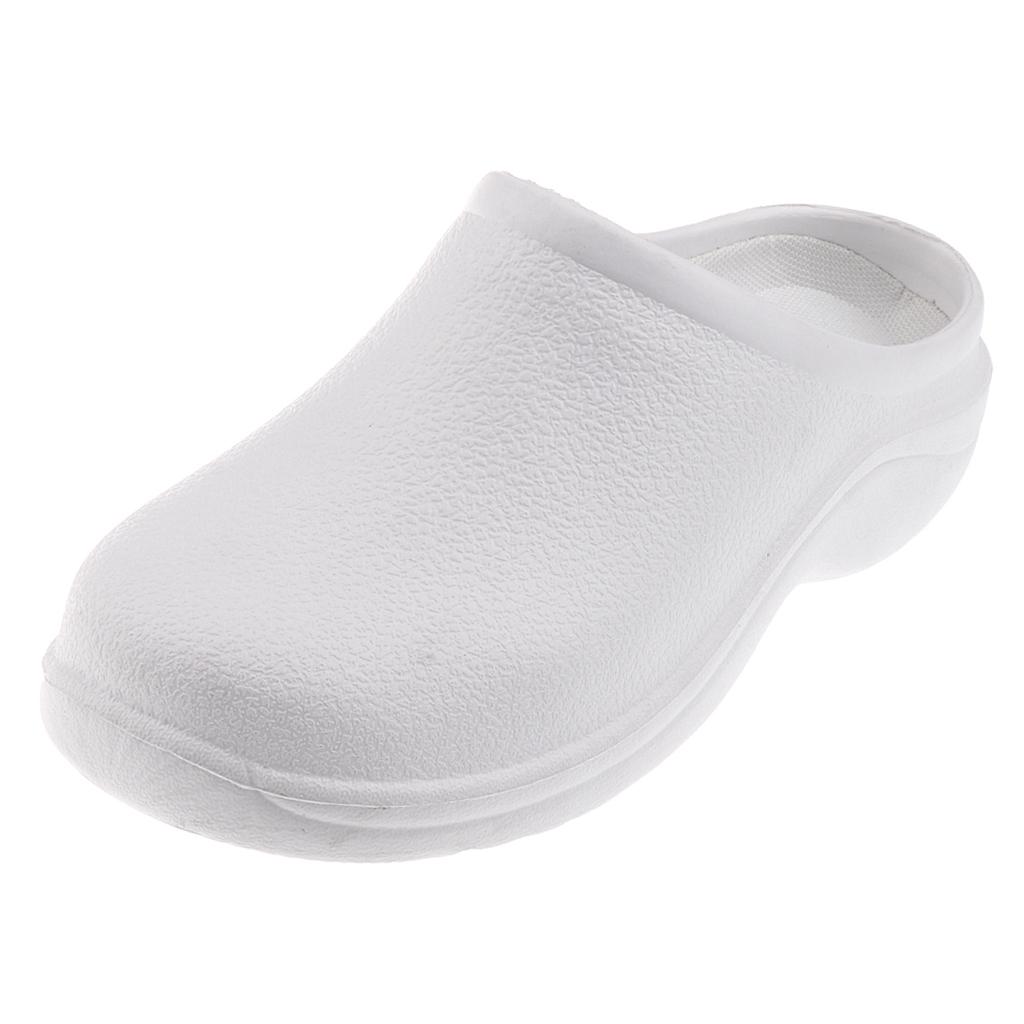 Men Women Cook Medical Nurse Shoes Ultralite Clogs Strapless Work Shoes