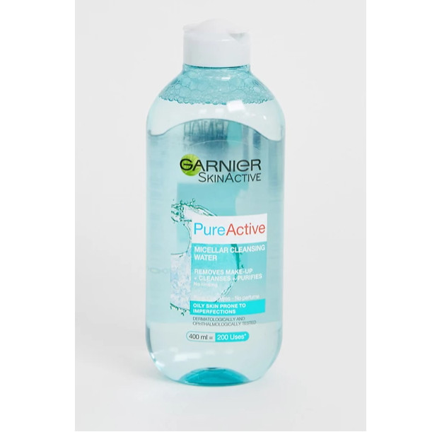 Nước tẩy trang Garnier Skinactive Pure Active Micellar Cleansing Water - 400ml