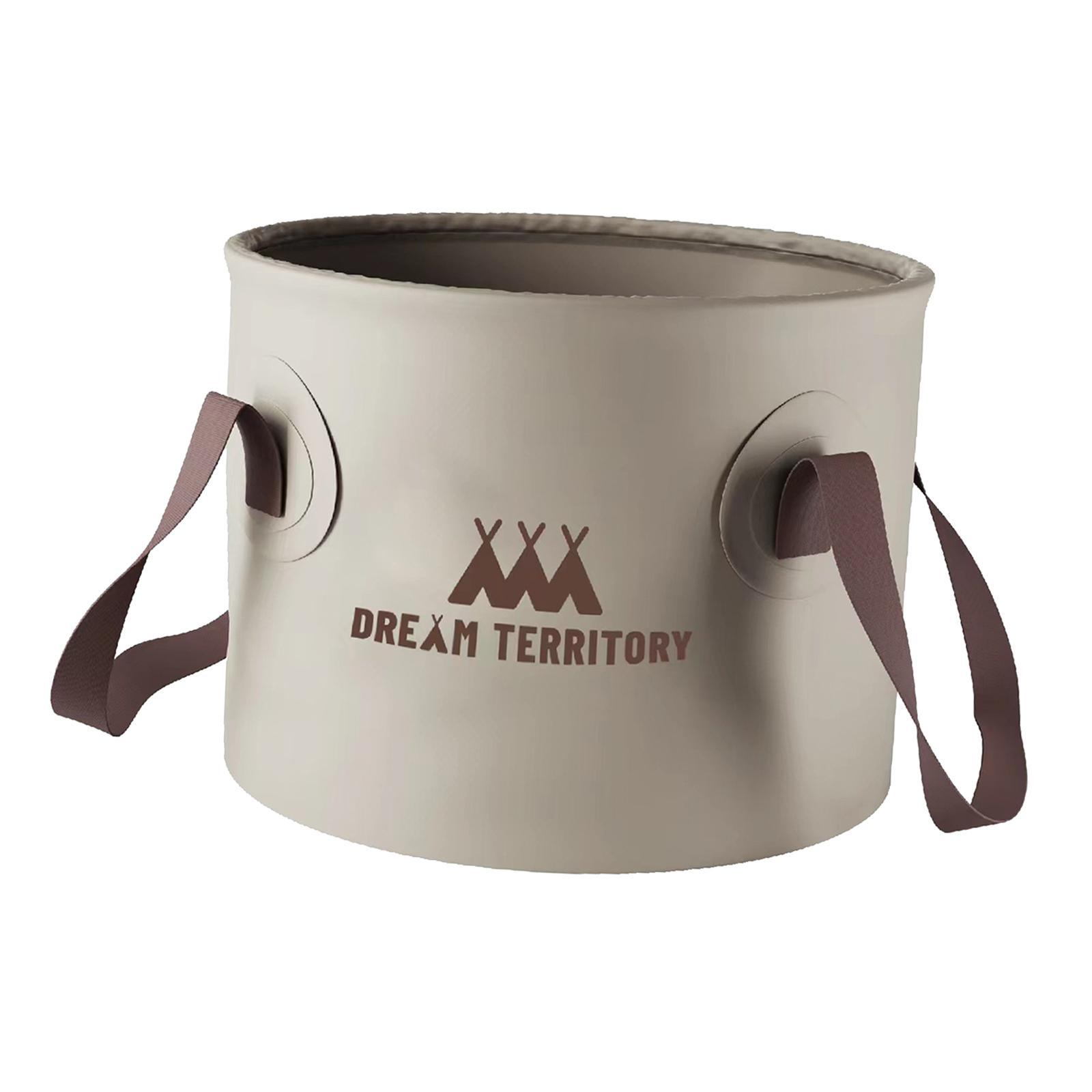 Collapsible Bucket Folding Water Storage Bucket Camping Bucket for Outdoor