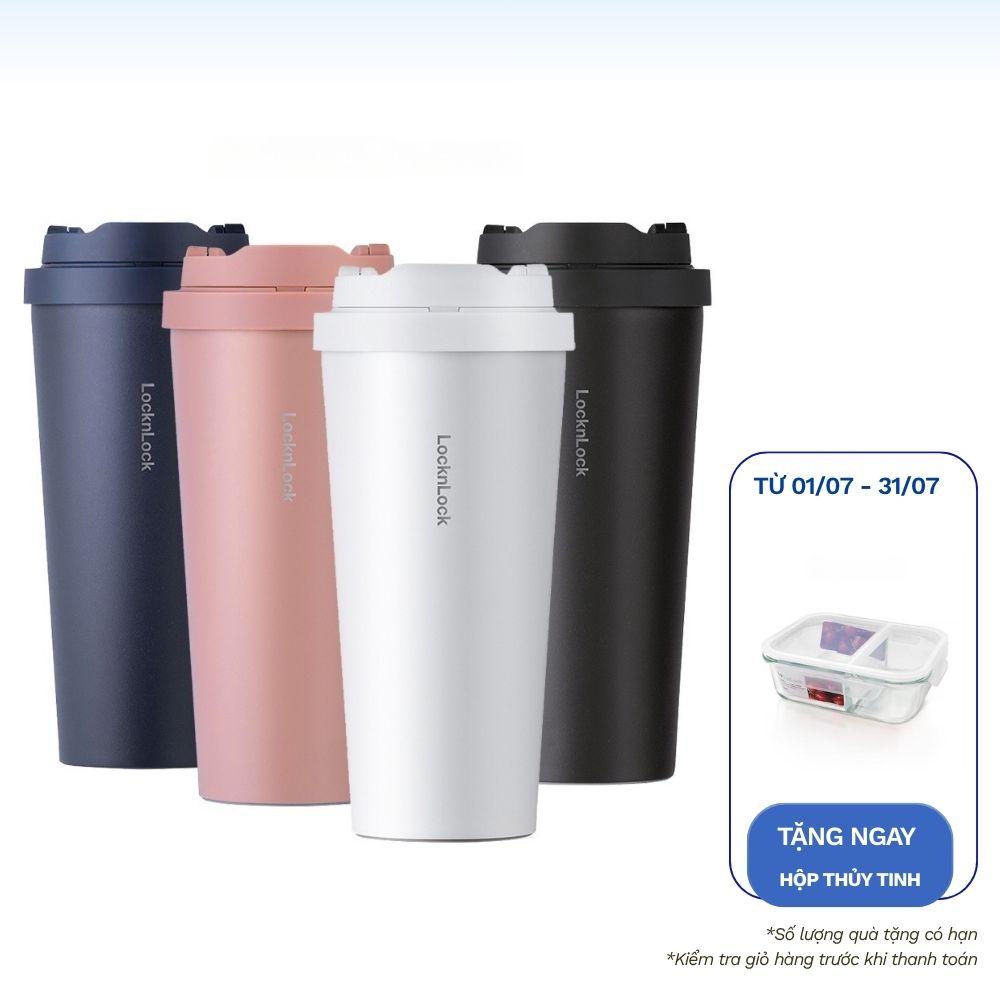 Bình Giữ Nhiệt Lock&Lock Energetic One-Touch Tumbler LHC3249 – 550ML
