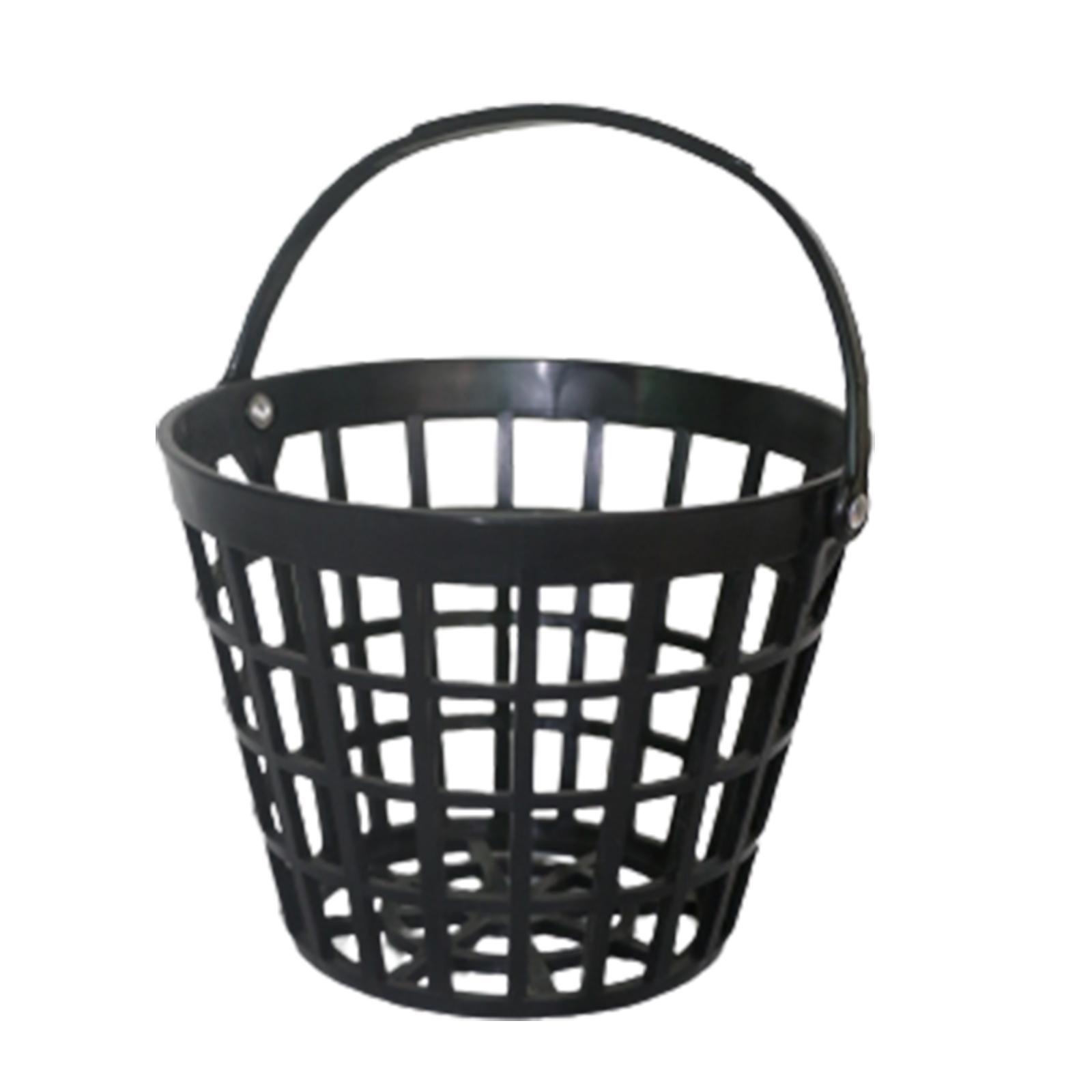 Golf Ball Basket,Golf Ball Storage Organizer Carrying Golf Ball Holder Portable Golfball Container Golf Range Bucket for Player Playing Golfer Outside