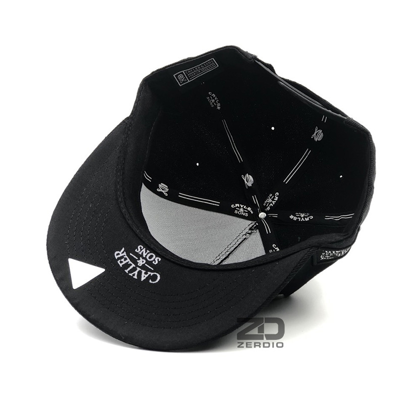 Nón snapback nam cao cấp, mũ hiphop đẹp thêu họa tiết cá tính vải kaki cao cấp