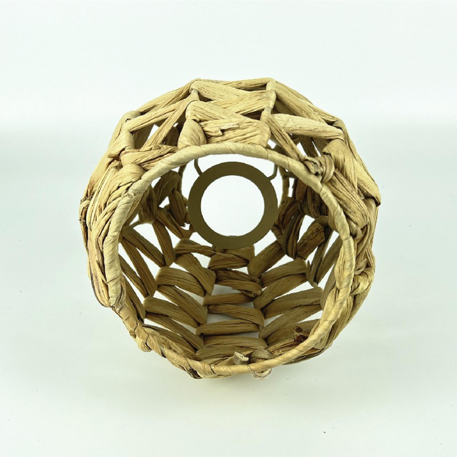 Woven Lamp Shade Ceiling Light Cover Decoration Chandelier for Nursery Room