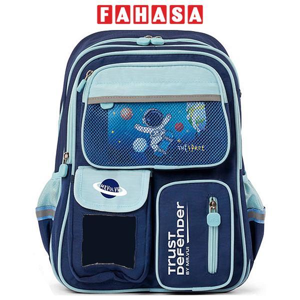 Ba Lô Học Sinh - Mr.Vui 1073 - Màu Xanh Đen + Xanh Biển