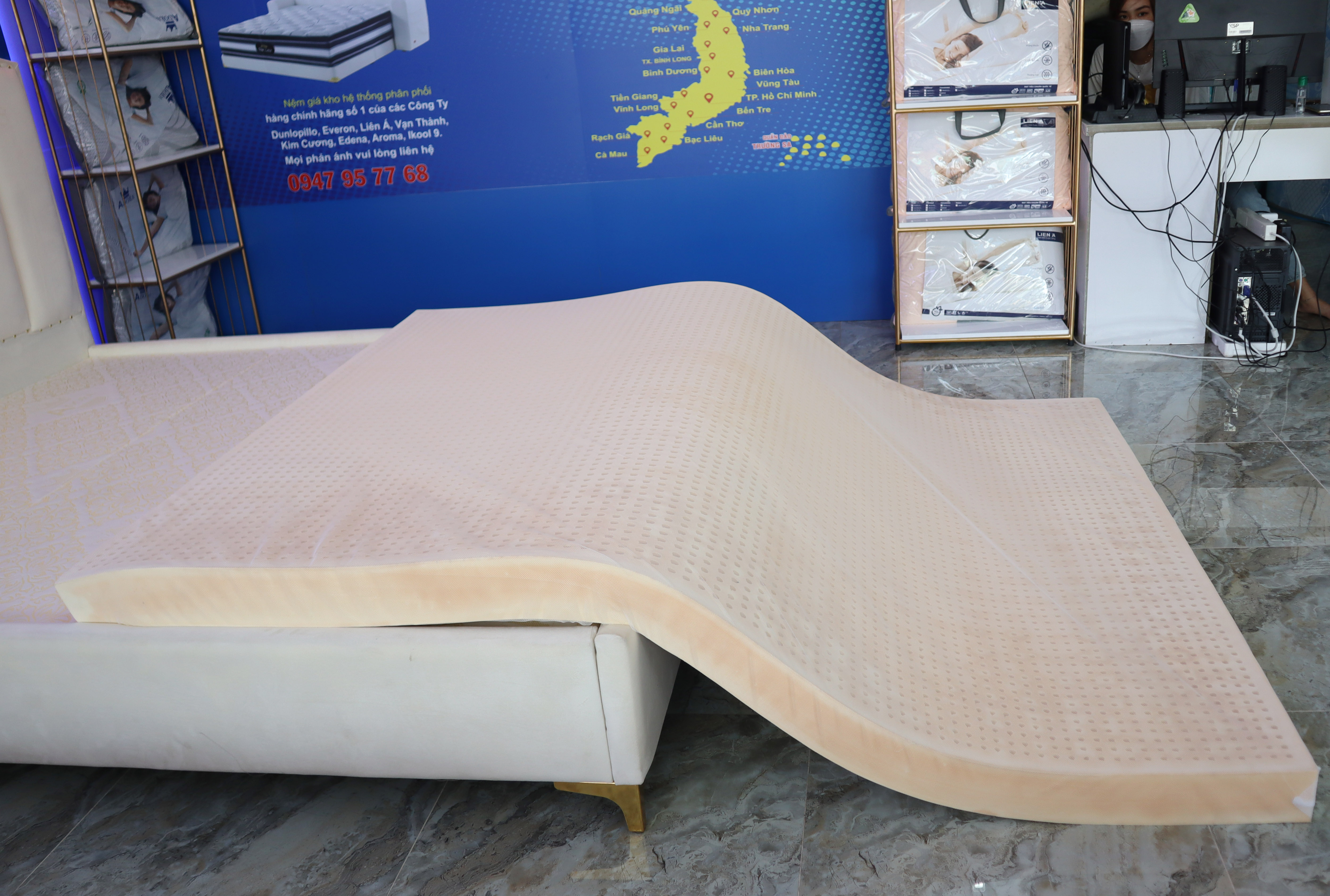 Nệm cao su thiên nhiên Aroma Latex