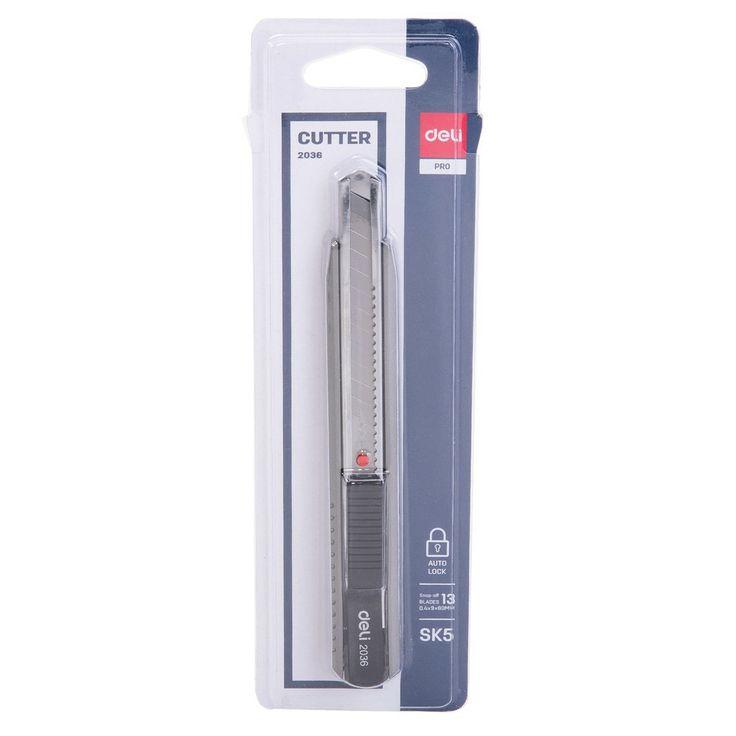 DELI E2036 Dao Rọc Giấy Nhỏ (12C/H)