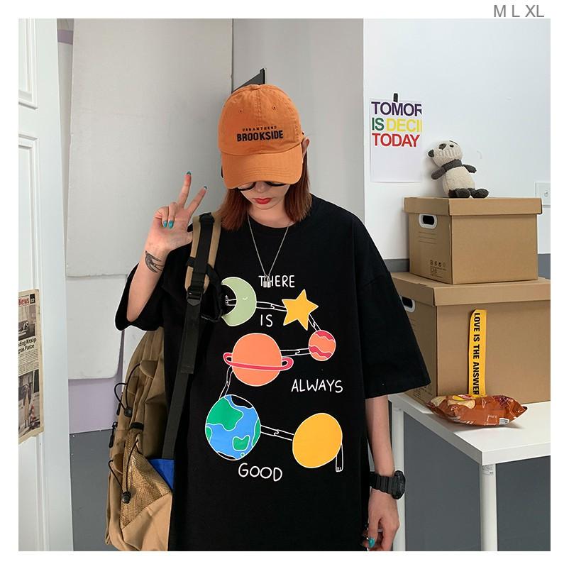 Áo Thun Tay Lỡ Form Rộng Unisex THERE IS ALWAYS GOOD