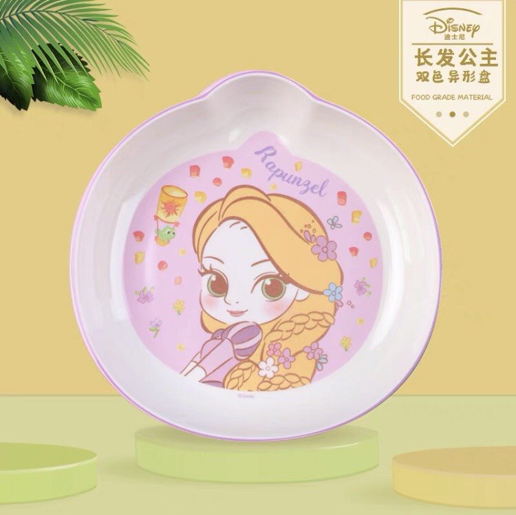 Dĩa ăn melamine in hình các nhân vật siêu cute