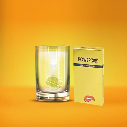 Bao Cao Su Power Men Deluxe Condoms + Viên Sủi Hỗ Trợ Sinh Lý Nam Giới Thảo Dược PowerX - Chống Xuất Tinh Sớm - Che Tên Sản Phẩm