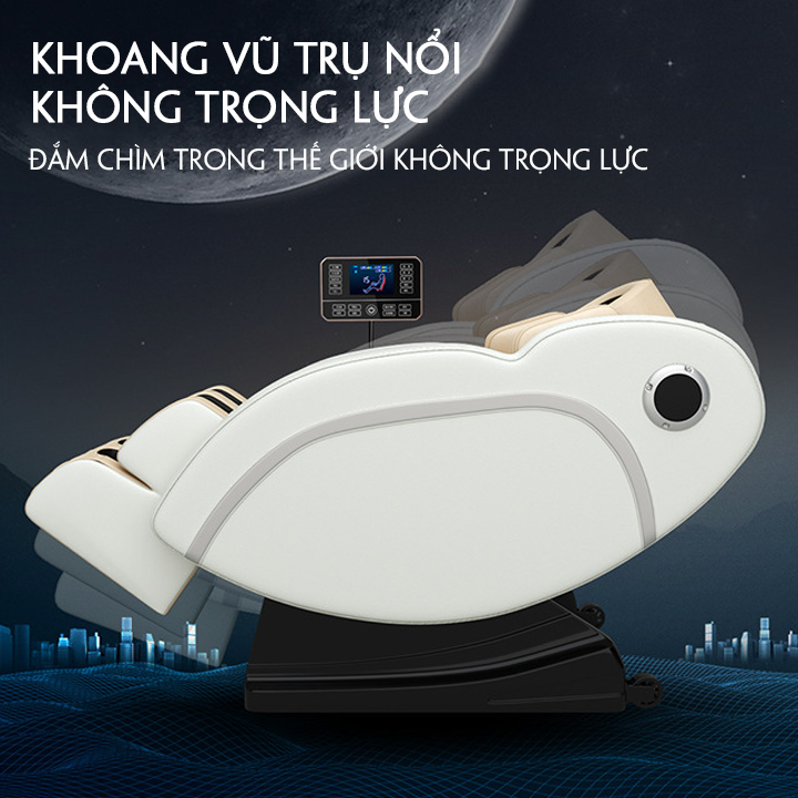 Ghế Mát xa toàn thân -Ghế Massage toàn thân trị liệu Máy massage tích hợp 15 chức năng màn hình cảm ứng thuận tiện khi sử dụng ghế matxa