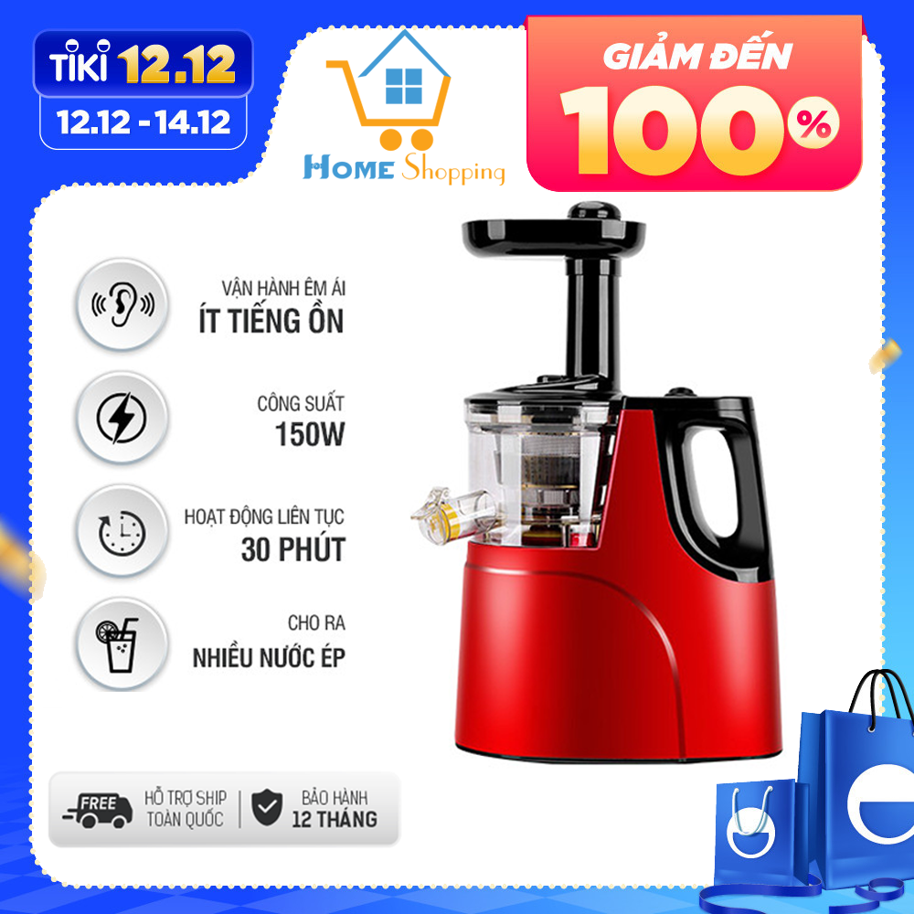 Máy Ép Chậm Trái Cây, Rau Quả KB-F8, Dung Tích 500Ml, Công Suất 150W, Giữ Nguyên Hàm Lượng Dinh Dưỡng - Hàng Chính Hãng