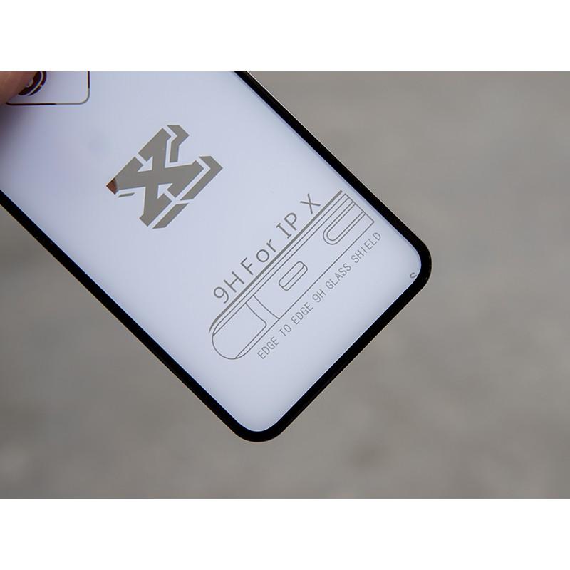 Cường lực 5D full màn cho Iphone X đen