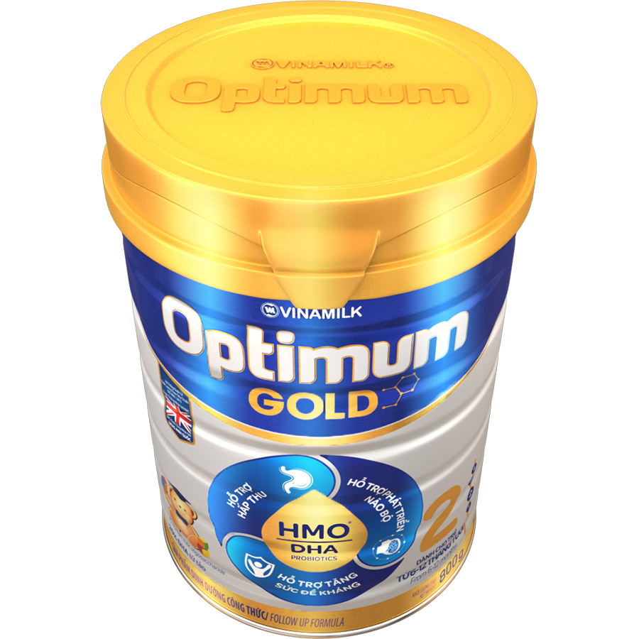 Sữa bột Vinamilk Optimum Gold 2 800g