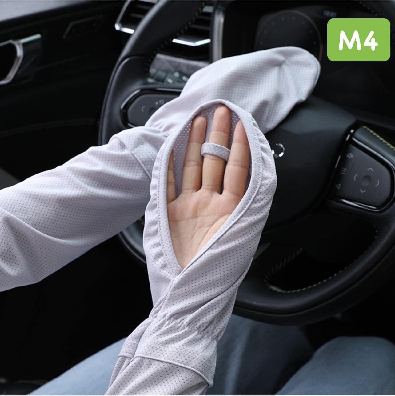 GĂNG TAY CHỐNG NẮNG MẪU MỚI SIÊU DÀI, CÓ CHE MU BÀN TAY TIỆN LỢI