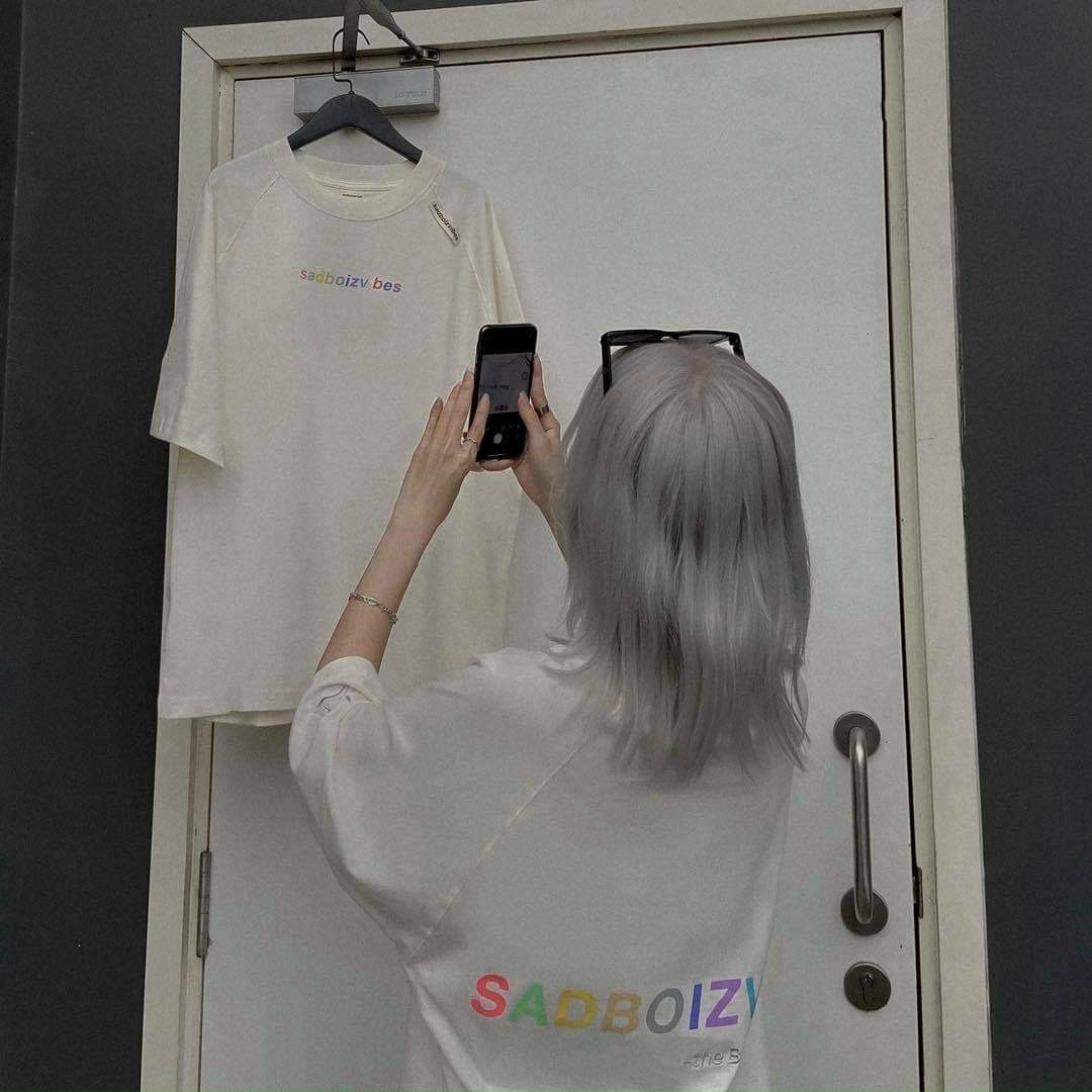 Áo Thun SAD.BOIZ Nam Nữ Ulzzang Unisex, Áo thun tay lỡ form rộng unisex, áo phông nam nữ phong cách hàn quốc Ulzzang unisex OVERSIZE