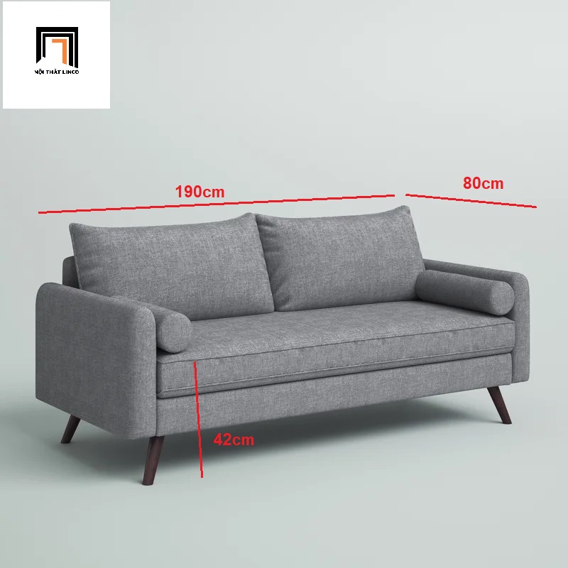 Ghế sofa băng Linco BT4 nhỏ xinh cho không gian nhỏ