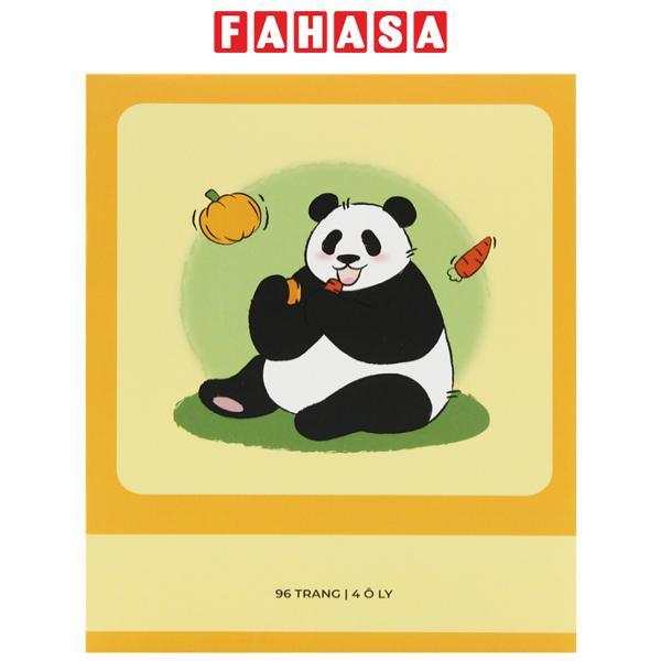 Tập Học Sinh Fluffy Panda - Miền Nam - 4 Ô Ly - 96 Trang 80gsm - The Sun 03