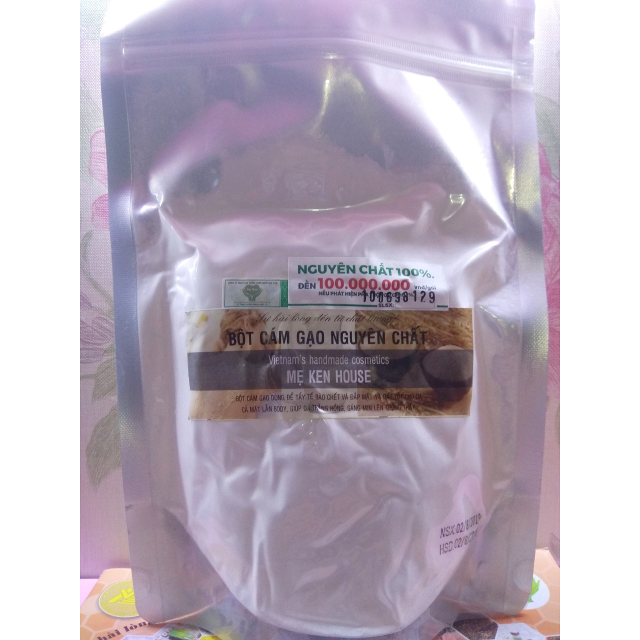 BỘT CÁM GẠO NGUYÊN CHẤT MẸ KEN