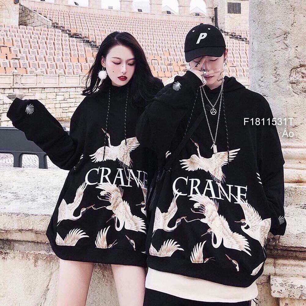 &lt;  &gt; Áo hoodie IN CON CÒ UNISEX vải thun nỉ ngoại nam nữ  hàng chuẩn shop KÈM HÌNH THẬT