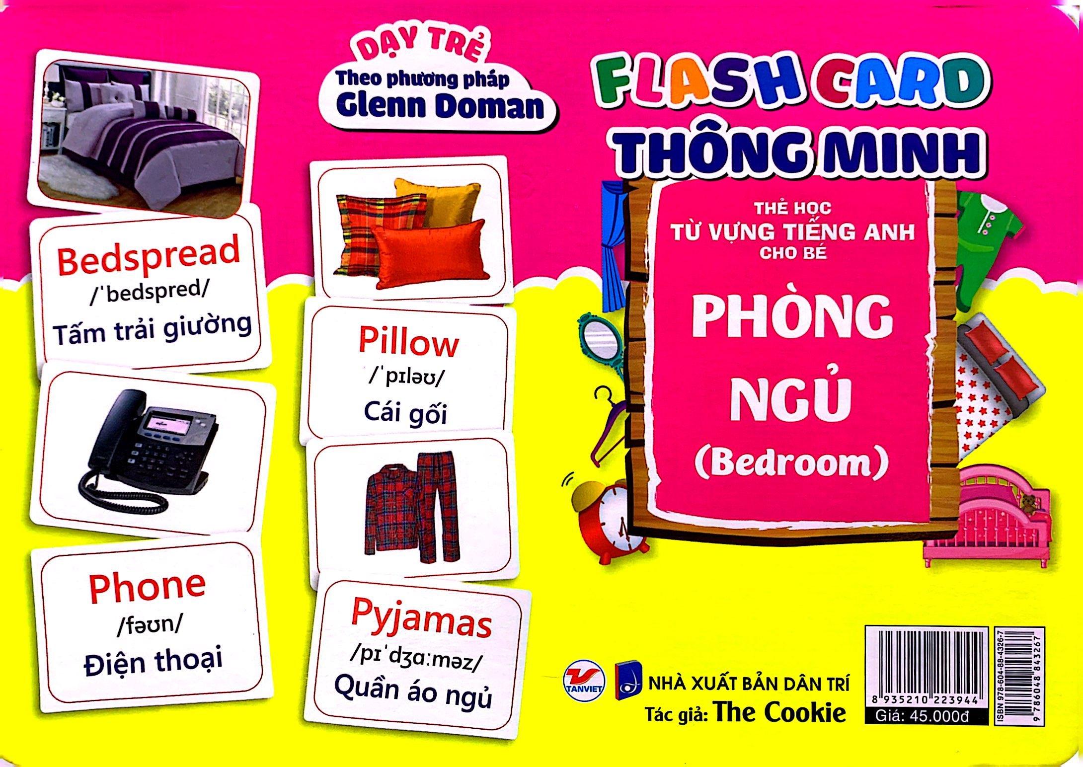 Flash Card Thông Minh - Phòng Ngủ