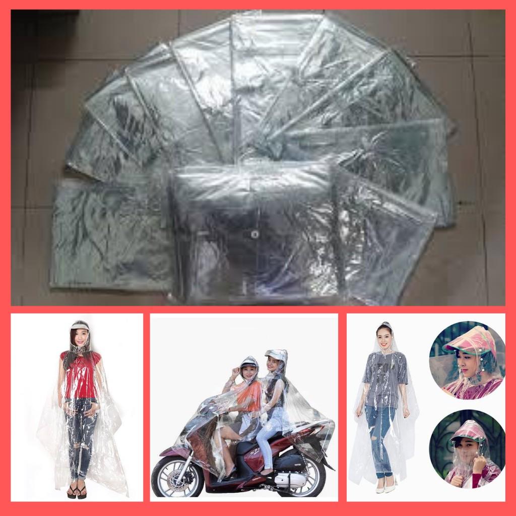 ÁO MƯA TRONG SUỐT SIÊU NHẸ NHỰA VI SINH – HÀNG VIỆT NAM CHẤT LƯỢNG CAO