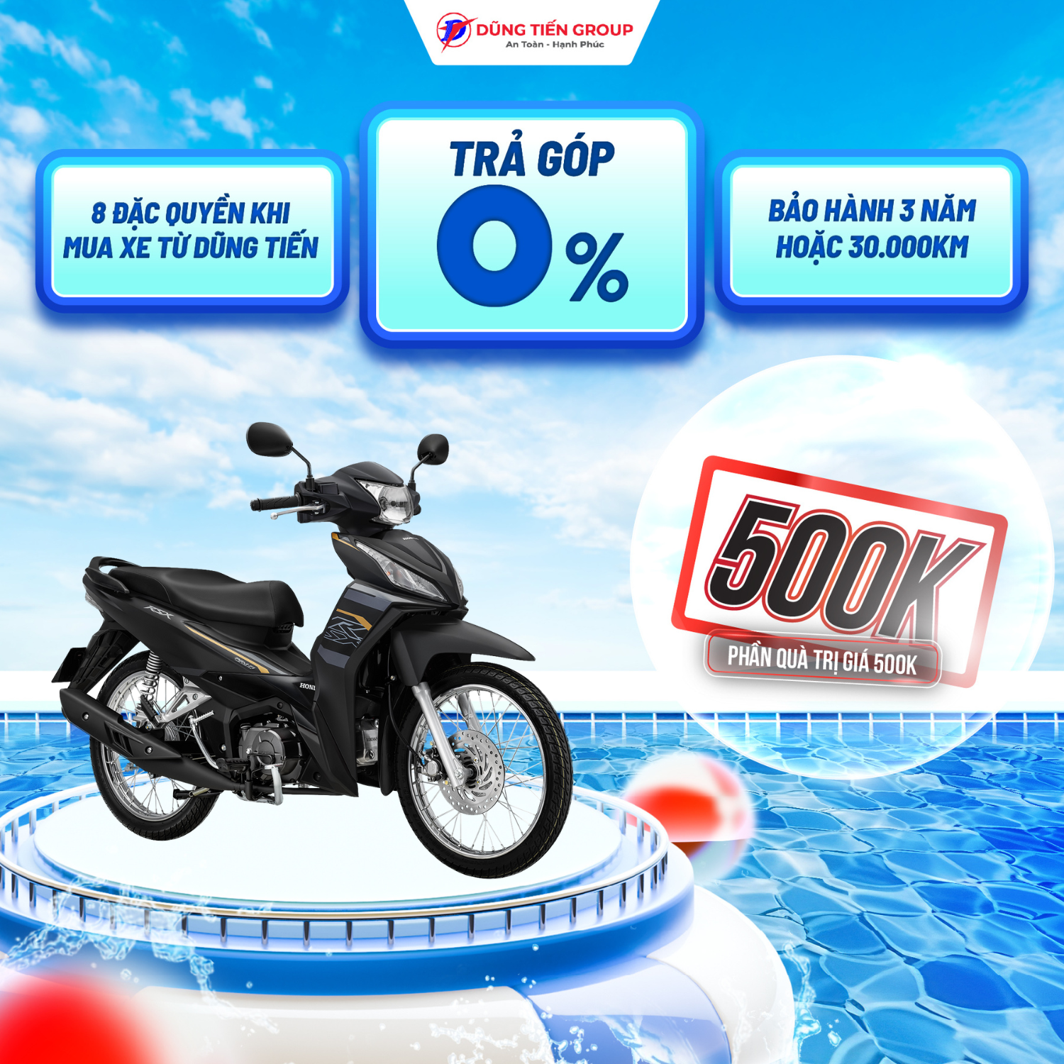 Xe Máy Honda Wave RSX 2026 Phiên Bản Tiêu Chuẩn