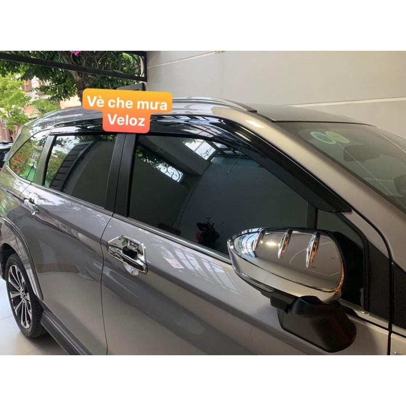 Vè che mưa xe Toyota Avanza 2022, 2023 Hàng nhựa đen dày cao cấp