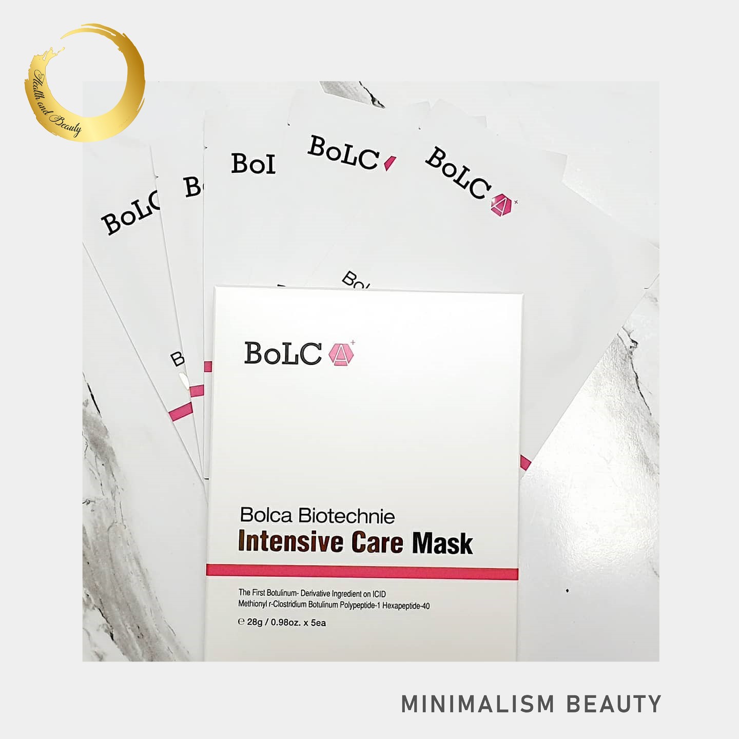 Mặt nạ cấp ẩm, làm trắng và giảm nếp nhăn - Bolca Biotechnie Intensive care mask