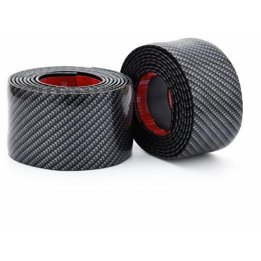 Cuộn nẹp cacbon chống xước bậc cửa xe cho xe ôtô, xe hơi