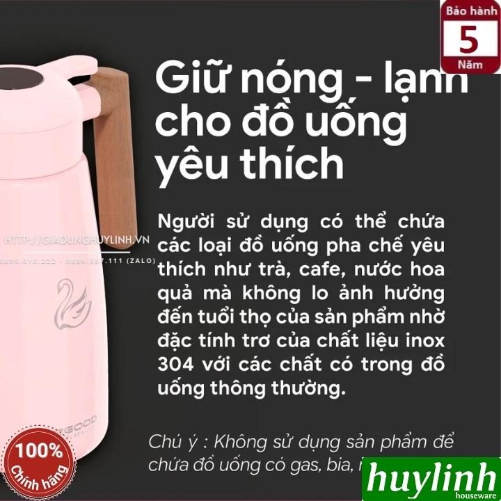 Phích - Bình thuỷ giữ nhiệt nóng lạnh 2Good B52 - Dung tích 1.8 lít - Đổi mới 5 năm