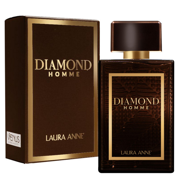 Nước hoa nam Laura Anne Diamond Homme - Brown 45ml