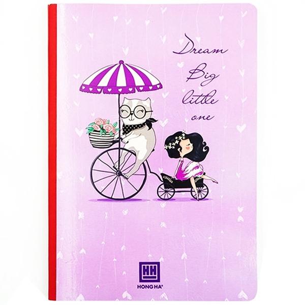 Vở Dreaming Bear - Kẻ Ngang 200 Trang - Hồng Hà 1420